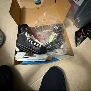 Black and White Ice Skates